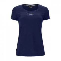 FREDDY T-SHIRT BASIC COTTON DONNA Blu