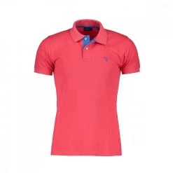 GANT Polo Collo E Logo A Contrasto Rosso -Strada Moda gant 252105 polo collo e logo a contrasto casual uomo 038192301 648 3