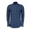 GANT CAMICIA IN CHAMBRAY Blu 2 GANT CAMICIA IN CHAMBRAY Blu -Strada Moda gant 3040522 camicia in chambray slim casual uomo 036012801 989 1