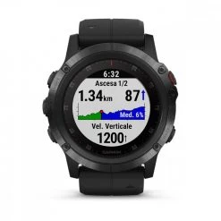 GARMIN FENIX 5X PLUS Nero -Strada Moda garmin 010 fenix 5x plus orologi gps strumenti tecnologici uomo 037309501 01 3
