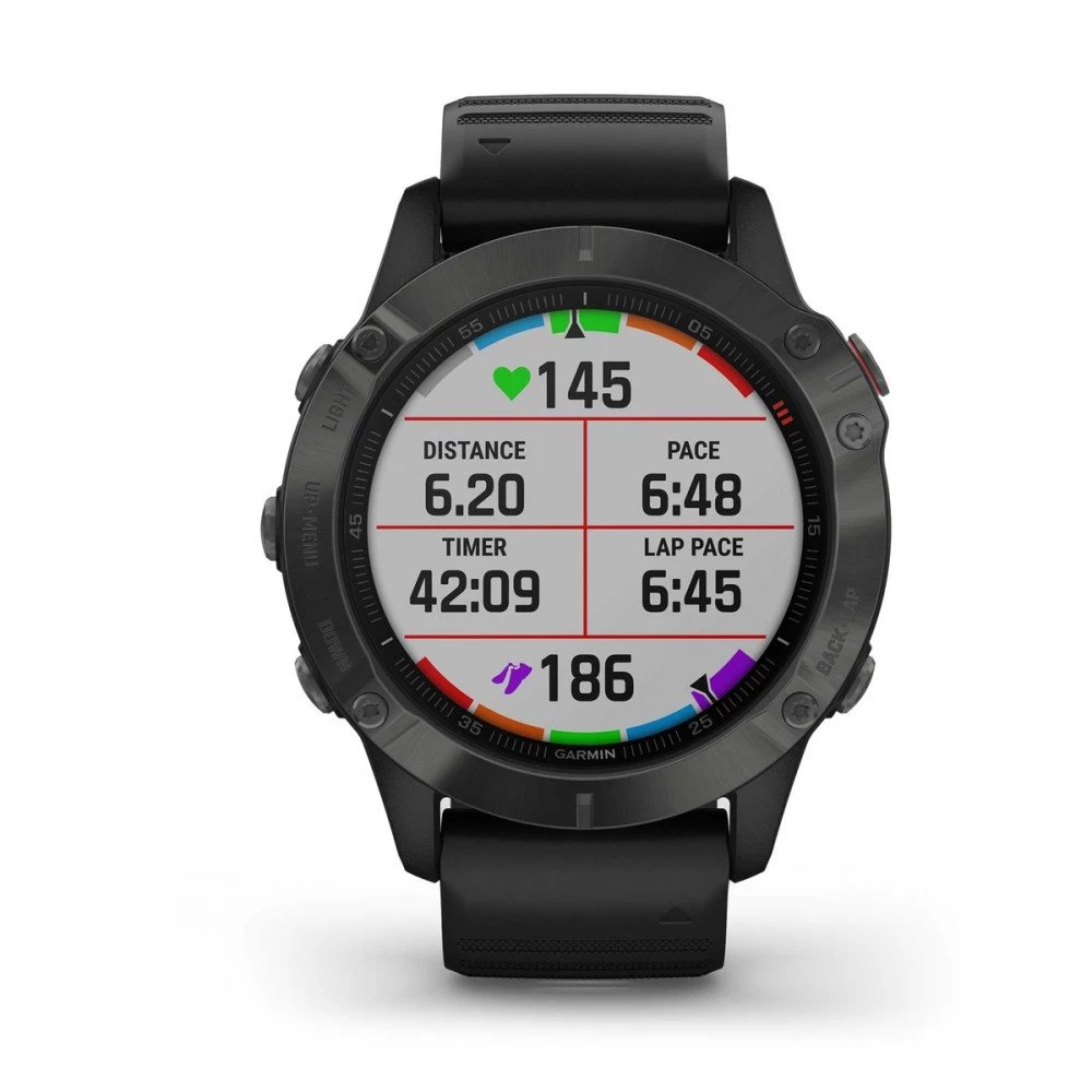 GARMIN FENIX 6 SAPPHIRE Nero 4 GARMIN FENIX 6 SAPPHIRE Nero - immagine 2