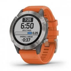 GARMIN FENIX 6 SAPPHIRE Arancio
