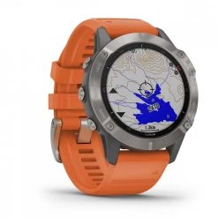 GARMIN FENIX 6 SAPPHIRE Arancio -Strada Moda garmin 010 fenix 6 sapphire orologi gps strumenti tecnologici uomo 040137501 14 3