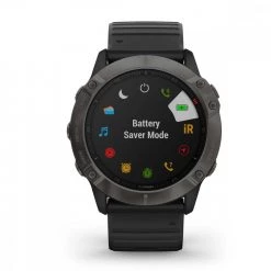 GARMIN FENIX 6X SAPPHIRE Nero -Strada Moda garmin 010 fenix 6x sapphire orologi gps strumenti tecnologici uomo 040137001 11 2