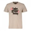 GLOBE T-SHIRT UNDEGROUND HOLIDAY Beige -Strada Moda globe gb02241003 t shirt undeground holiday street style uomo 044731901 dune 1