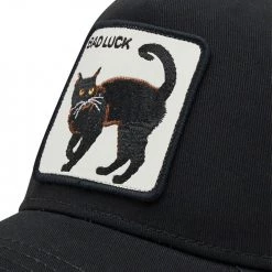 GOORIN BROS CAPPELLINO BAD LUCK CAT 11 GOORIN BROS CAPPELLINO BAD LUCK CAT -Strada Moda goorin bros 101 cappellino bad luck cat accessori uomo 045332701 blk 5