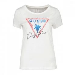 GUESS T-SHIRT LOGO POSITANO BEACH DONNA