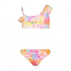 GUESS BIKINI MONOSPALLA E SLIP TIE DYE BAMBINA Multicolor