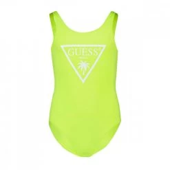 GUESS COSTUME INTERO LOGO BAMBINA Giallo