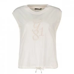 GUESS T-SHIRT SMANICATA CON SCHIENA SAN GALLO DONNA