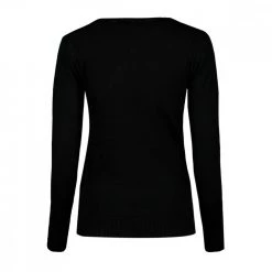 GUESS MAGLIONE GIROCOLLO LOGO DONNA Nero 5 GUESS MAGLIONE GIROCOLLO LOGO DONNA Nero -Strada Moda guess w2rr23z2nq0 maglione girocollo logo donna casual donna 045300401 jblk 2