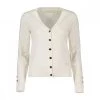 GUESS CARDIGAN LOGO GIOIELLO DONNA Bianco