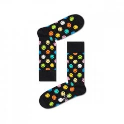 HAPPY SOCKS CALZA BIG SMILEY DOT SOCK -Strada Moda happy socks smy01 calza big smiley dot sock casual uomo 045627701 9301 2