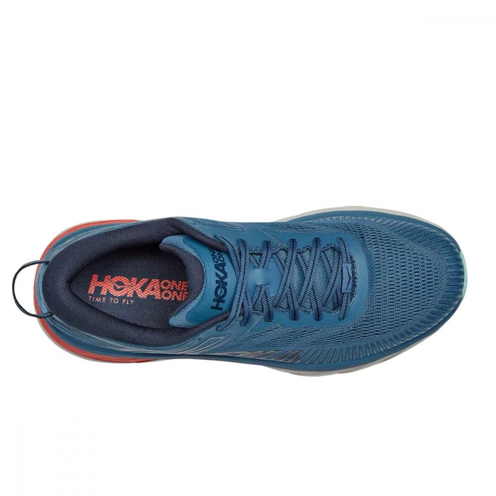 HOKA ONE ONE BONDI 7 Azzurro 6 HOKA ONE ONE BONDI 7 Azzurro - immagine 4