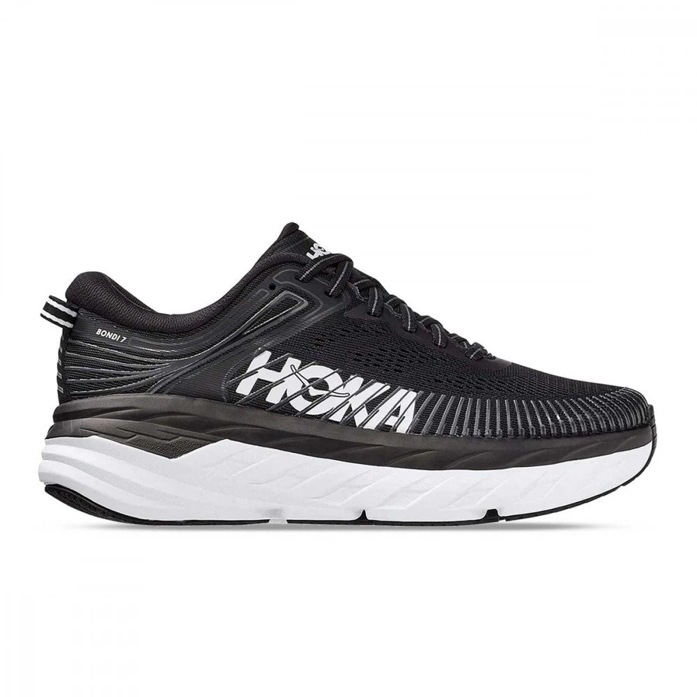 HOKA ONE ONE BONDI 7 DONNA Nero 3 HOKA ONE ONE BONDI 7 DONNA Nero