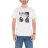 HURLEY T-SHIRT PHOTO PALM Bianco -Strada Moda hurley 65mc0000121 t shirt photo palm street style uomo 044736401 wht 1