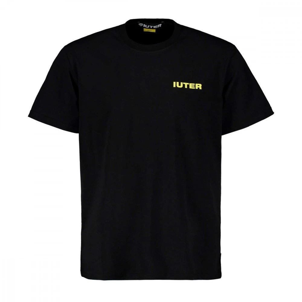 IUTER T-SHIRT DOUBLE LOGO Nero 3 IUTER T-SHIRT DOUBLE LOGO Nero
