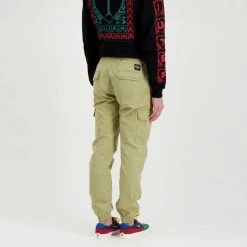 IUTER PANTALONI CARGO JOGGER Beige -Strada Moda iuter 22sicj01 pantaloni cargo jogger street style uomo 044749901 beige 5