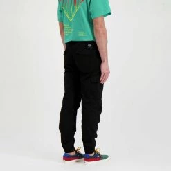 IUTER PANTALONI CARGO JOGGER Nero -Strada Moda iuter 22sicj01 pantaloni cargo jogger street style uomo 044750001 black 5