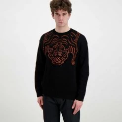 IUTER MAGLIONE TIBETAN Nero -Strada Moda iuter 22sijm68 maglione tibetan street style uomo 044738501 black 3