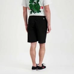 IUTER BERMUDA JOGGER Nero -Strada Moda iuter 22sijs01 bermuda jogger street style uomo 044751601 black 5