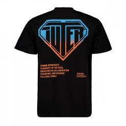 Offerta economica Novità 8 Offerta economica Novità -Strada Moda iuter 22sits02 t shirt double logo street style uomo 044750701 black 2