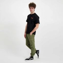 IUTER T-SHIRT DOUBLE LOGO Nero 13 IUTER T-SHIRT DOUBLE LOGO Nero -Strada Moda iuter 22sits02 t shirt double logo street style uomo 044750701 black 6