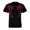 IUTER T-SHIRT DRAGON Nero