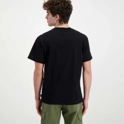 IUTER T-SHIRT TIBETAN Nero -Strada Moda iuter 22sits68 t shirt tibetan street style uomo 044739601 black 4