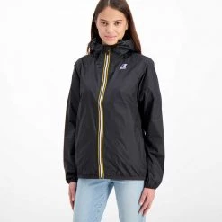 K-WAY GIACCA CLAUDE LE VRAI 3.0. UNISEX Nero -Strada Moda k way k004bd0 giacca claude le vrai 3 0 unisex giacconi uomo 045341701 usy 5