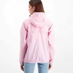 K-WAY GIACCA LE VRAI 3.0 CLAUDE Rosa -Strada Moda k way k004bd0 giacca le vrai 3 0 claue donna giacconi donna 042625001 v18 4