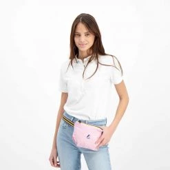 K-WAY GIACCA LE VRAI 3.0 CLAUDE Rosa -Strada Moda k way k004bd0 giacca le vrai 3 0 claue donna giacconi donna 042625001 v18 5