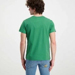 K-WAY T-SHIRT LE VRAI EDOUARD Verde -Strada Moda k way k007je0 t shirt le vrai edouard casual uomo 045520001 00q 3