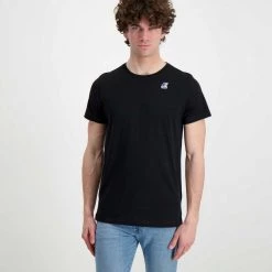 K-WAY T-SHIRT LE VRAI EDOUARD Nero 8 K-WAY T-SHIRT LE VRAI EDOUARD Nero -Strada Moda k way k007je0 t shirt le vrai edouard casual uomo 045520201 usy 2