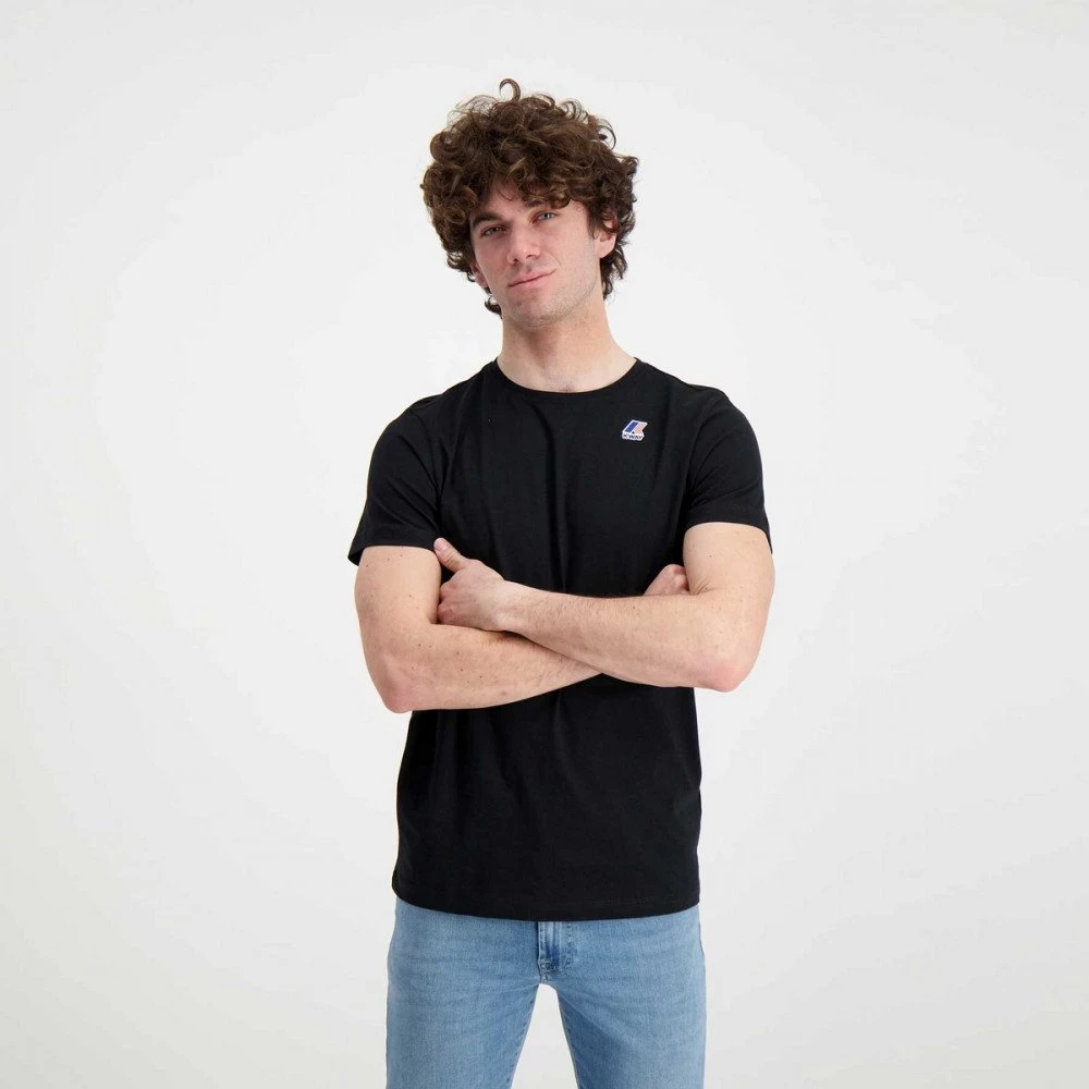 K-WAY T-SHIRT LE VRAI EDOUARD Nero 6 K-WAY T-SHIRT LE VRAI EDOUARD Nero - immagine 4