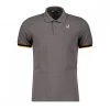 K-WAY POLO VINCENT CONTRASTO Grigio 1 K-WAY POLO VINCENT CONTRASTO Grigio -Strada Moda k way k008j50 polo vincent contrasto casual uomo 045520501 x5r 1