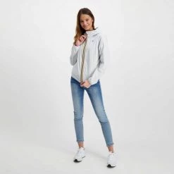 K-WAY GIACCA CON CAPPUCCIO LILY STRETCH DOT DONNA -Strada Moda k way k111nqw giacca con cappuccio lily stretch dot donna giacconi donna 045342201 xre 6