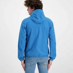 K-WAY GIACCA CAPPUCCIO JACK STRETCH DOT Azzurro -Strada Moda k way k31126w giacca cappuccio jack stretch dot giacconi uomo 045343101 798 4