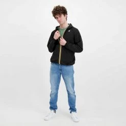 K-WAY GIACCA CAPPUCCIO JACK STRETCH DOT Nero -Strada Moda k way k31126w giacca cappuccio jack stretch dot giacconi uomo 045343201 usy 6