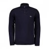 LACOSTE MAGLIONE MEZZA ZIP IN LANA MERINO Blu