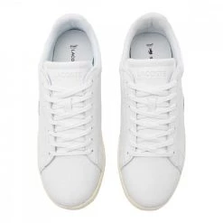 LACOSTE CARNABY EVO Bianco -Strada Moda lacoste e00912 carnaby evo tutte sneaker uomo 044534001 21g 4