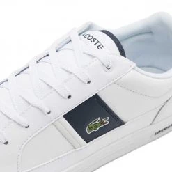 LACOSTE EUROPA Bianco -Strada Moda lacoste e01478 europa tutte sneaker uomo 044534101 042 6