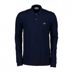 LACOSTE POLO MANICA LUNGA L1312 Blu