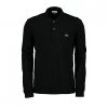 LACOSTE POLO MANICA LUNGA L1312 Nero