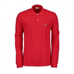 LACOSTE POLO MANICA LUNGA L1312 Rossa Rosso