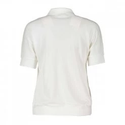 LACOSTE POLO PIQUE' LOOSE FIT DONNA Bianco -Strada Moda lacoste pf0504 polo in pique loose fit donna casual donna 042620001 001 2