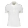 LACOSTE POLO MINI PIQUE' STRETCH DONNA Bianco