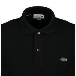 LACOSTE POLO SLIM PH4012 Nera Nero -Strada Moda lacoste ph4012 polo slim ph4012 nera casual uomo 032017801 031 2