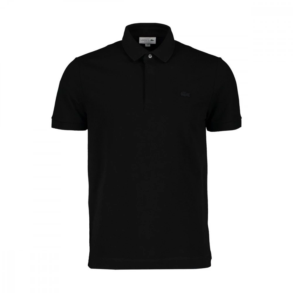 LACOSTE POLO PARIS IN PIQUET DI COTONE STRETCH Nero 3 LACOSTE POLO PARIS IN PIQUET DI COTONE STRETCH Nero