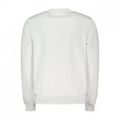 LACOSTE FELPA GIROCOLLO MACRO LOGO Bianco -Strada Moda lacoste sh2629 felpa girocollo cocco macro casual uomo 045135101 001 2